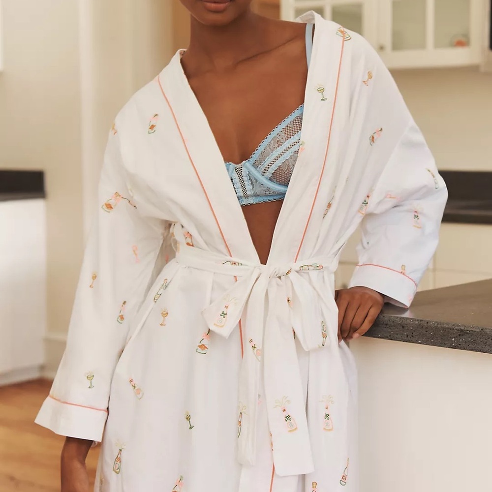 Printfresh Bubbly Brunch Getting Ready Robe